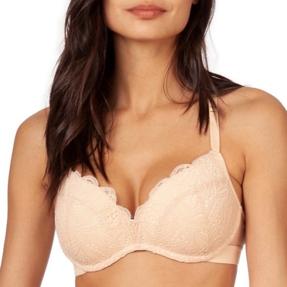 Lively Lace No-Wire Push-Up Bra - Picture 8 of 10